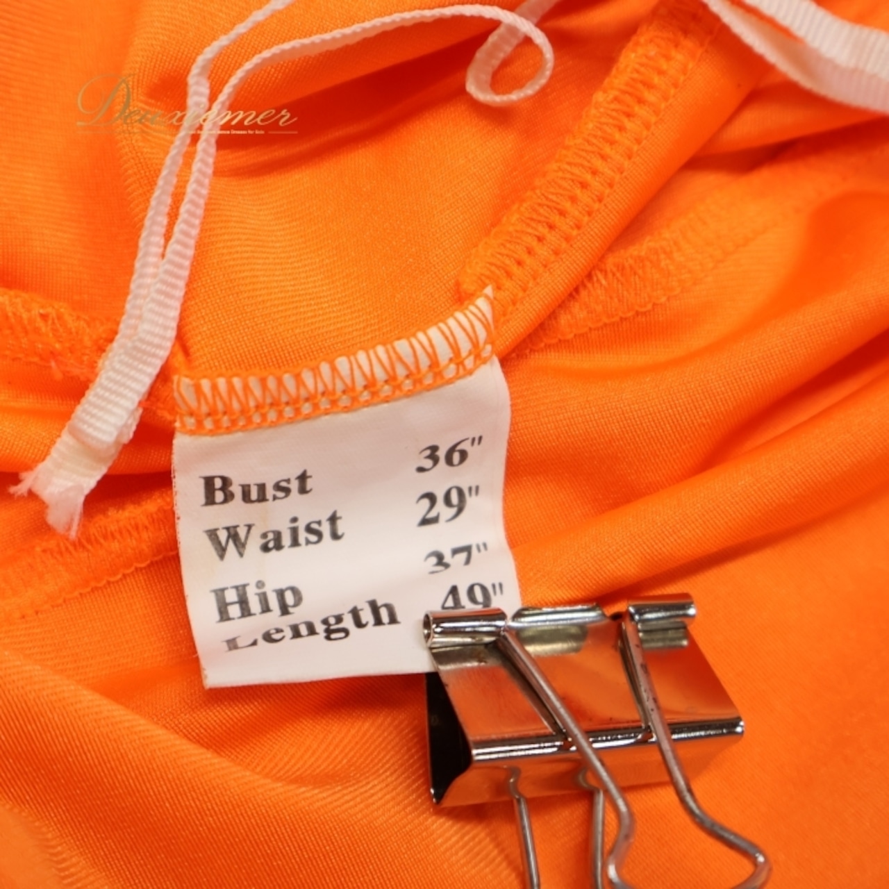 社交ダンス 衣装 スタンダードドレス ワンピース ドレス スタンダード フロート レース オレンジ デモ 競技 柄 模様 パーティ 発表会 ビジュー オレンジ系 鮮やか スカート3枚重ね 華やか 競技用 フロア映え オレンジ色