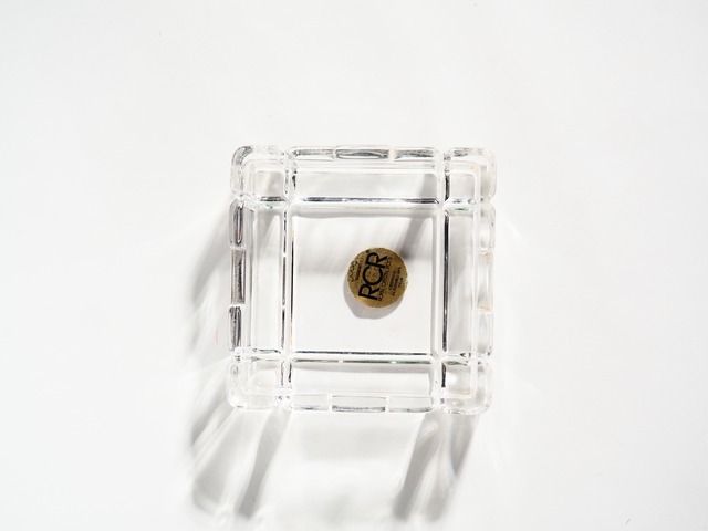 Italian glass ashtray