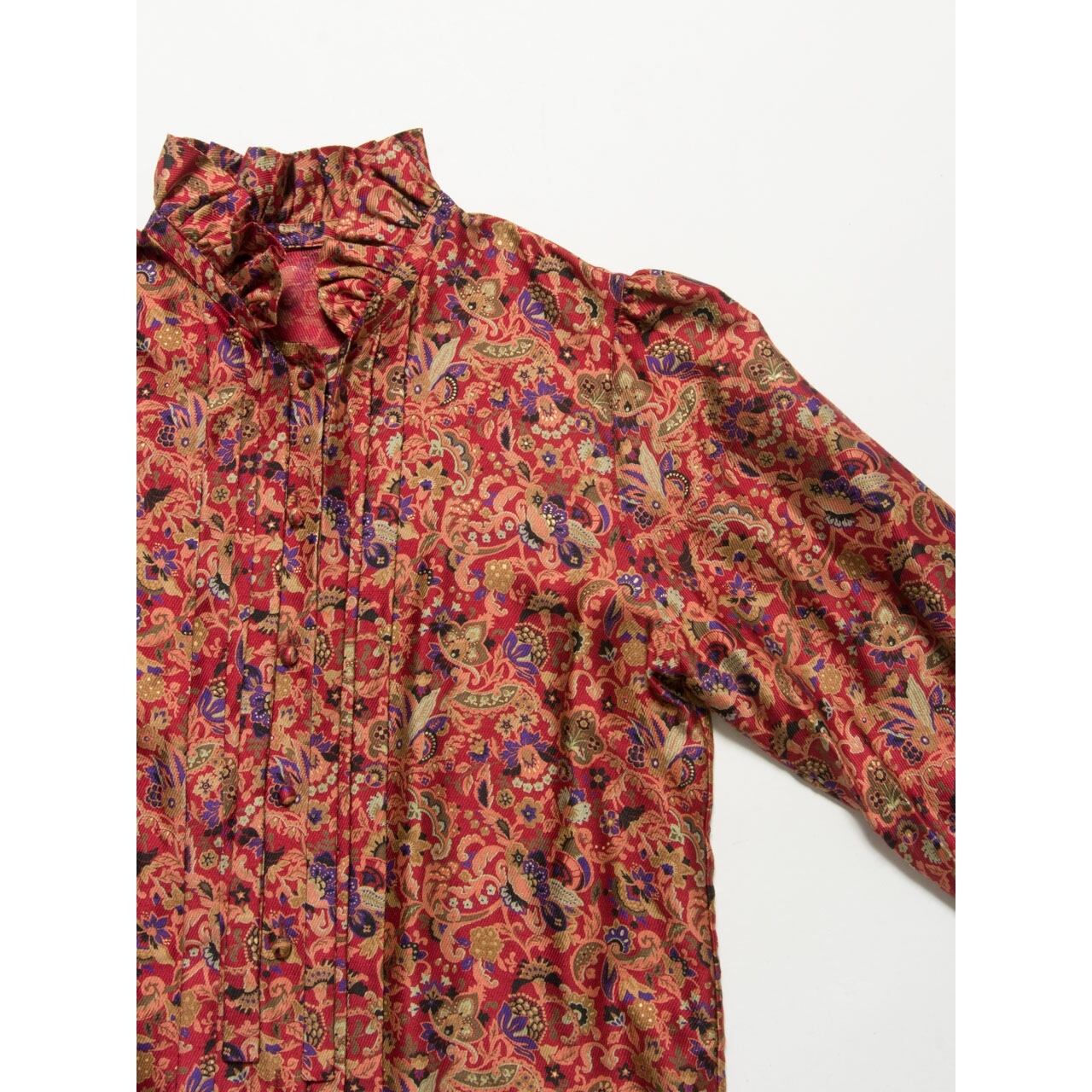 【Oscar de la Renta】silk shirt（オスカデラレンタ シルクシャツ）11b