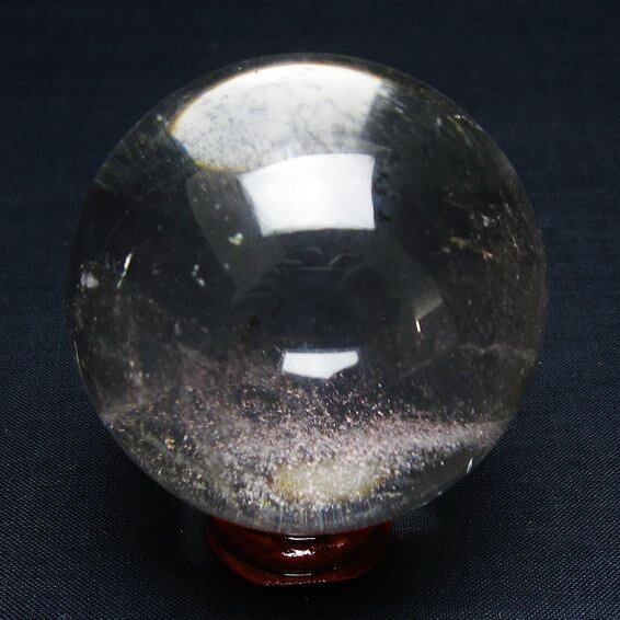 水晶 丸玉 56mm スフィア 置物 水晶玉 一点物 151-9084