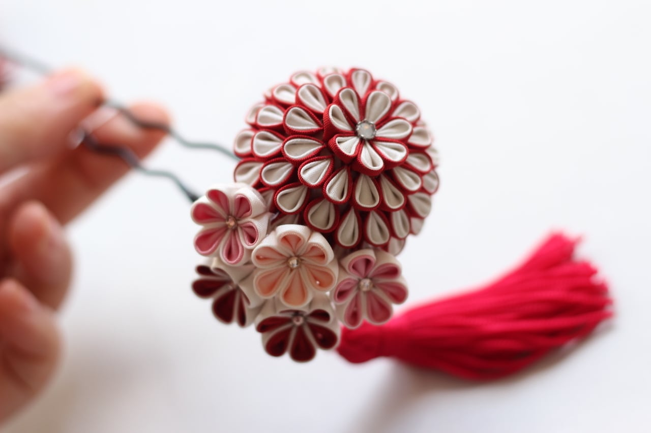 簪とUピンのセット