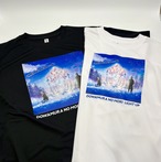 ライトアップTシャツ（白・黒）