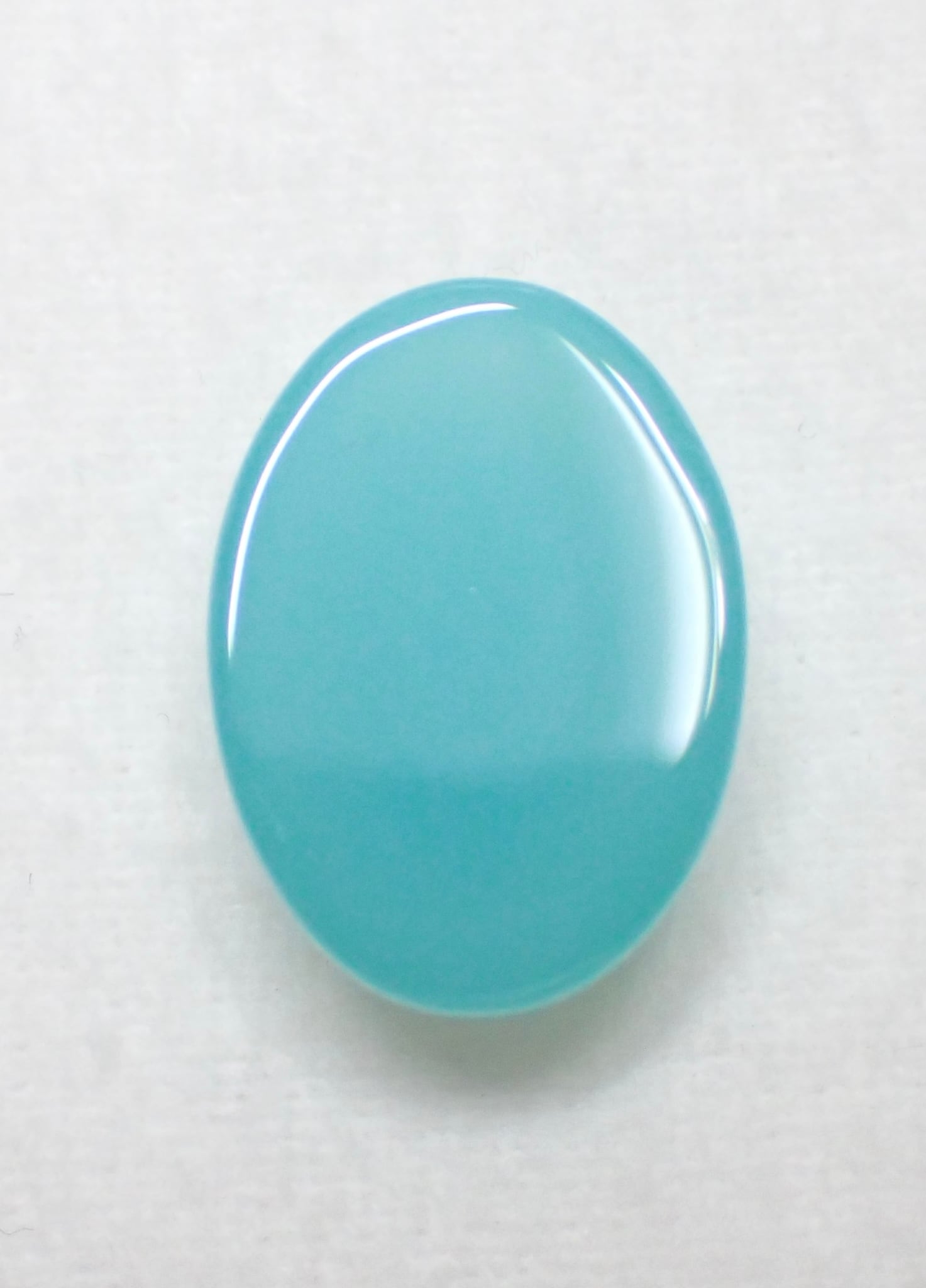 極美品！ シーブルーカルセドニー 13.00ct ルース（LA-8069