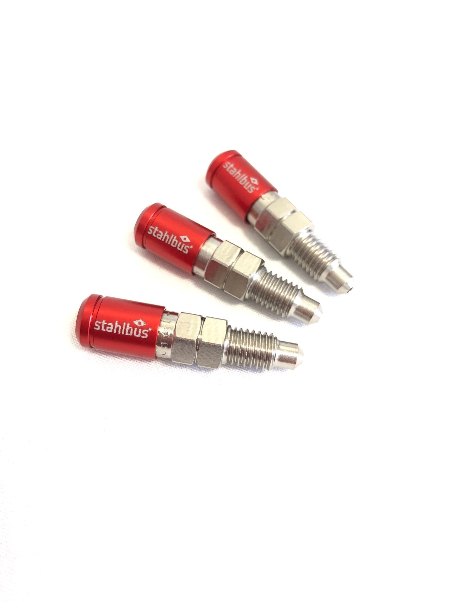 STAHLBUS ブリーダーバルブ　M10ｘ1.0ｘ14mm(1本） M8x1.25x16mm（2本）（ダストキャップ付き）