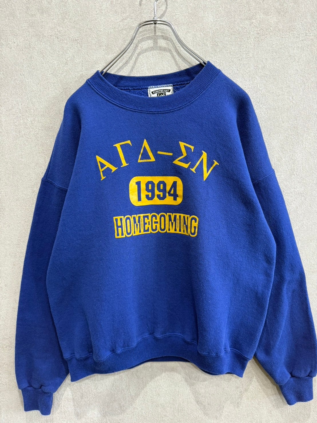 LEE スウェット ブルー L USA製 裏起毛 古着 90年代