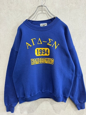 LEE スウェット ブルー L USA製 裏起毛 古着 90年代