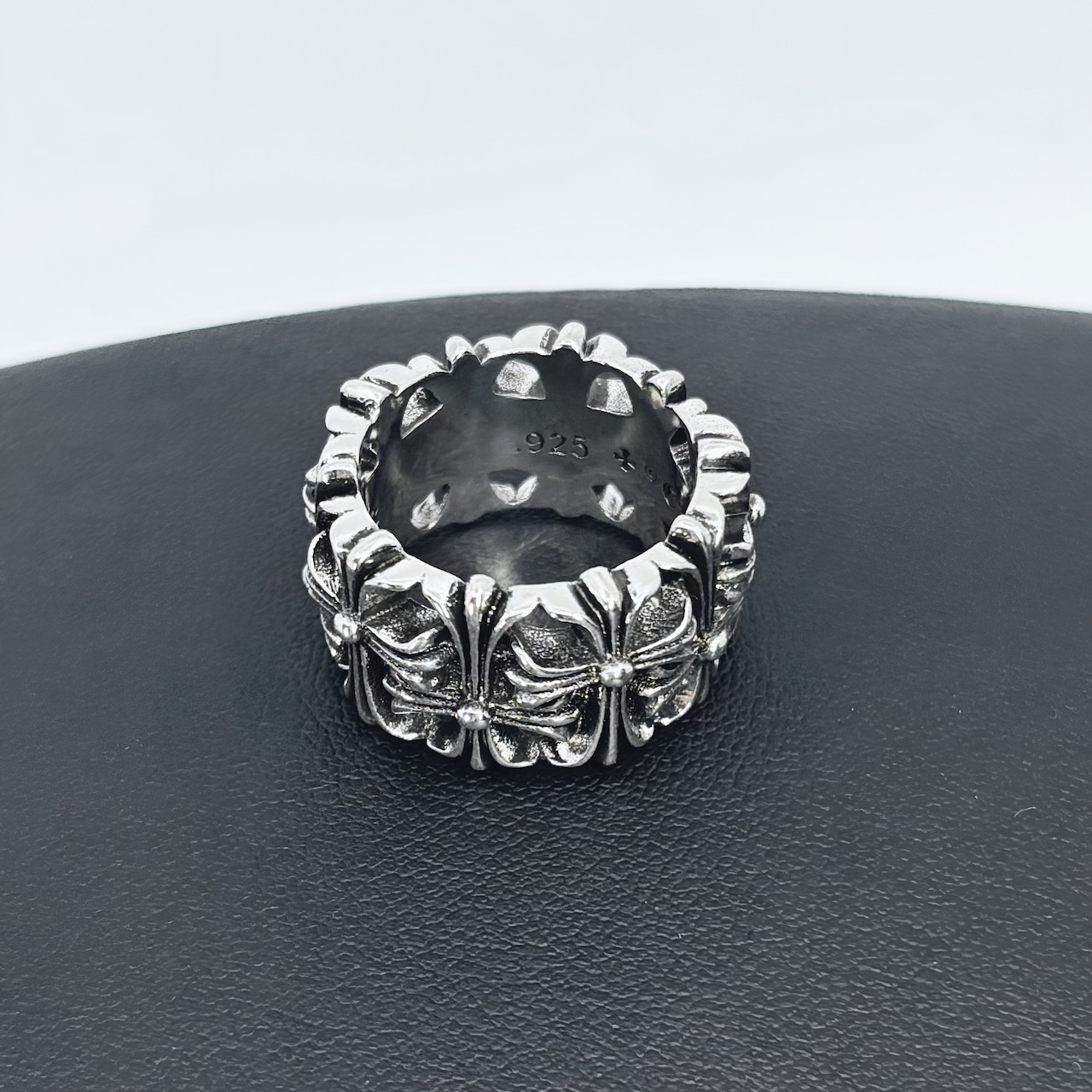 ヘビーデューティ クロス リング シルバー925