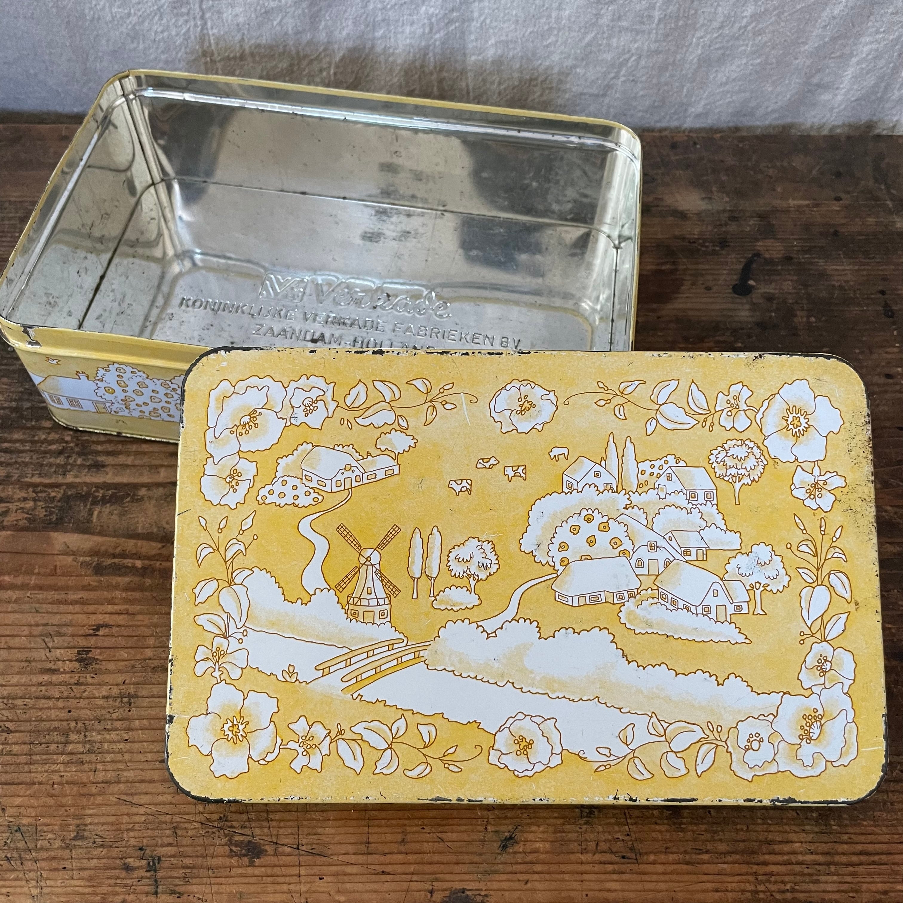 黄色い風景缶 | tsuitachi craft&brocante