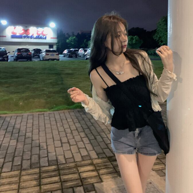 レッドサマーニットカーディガン ストリート 夏物 モンロー53949647082