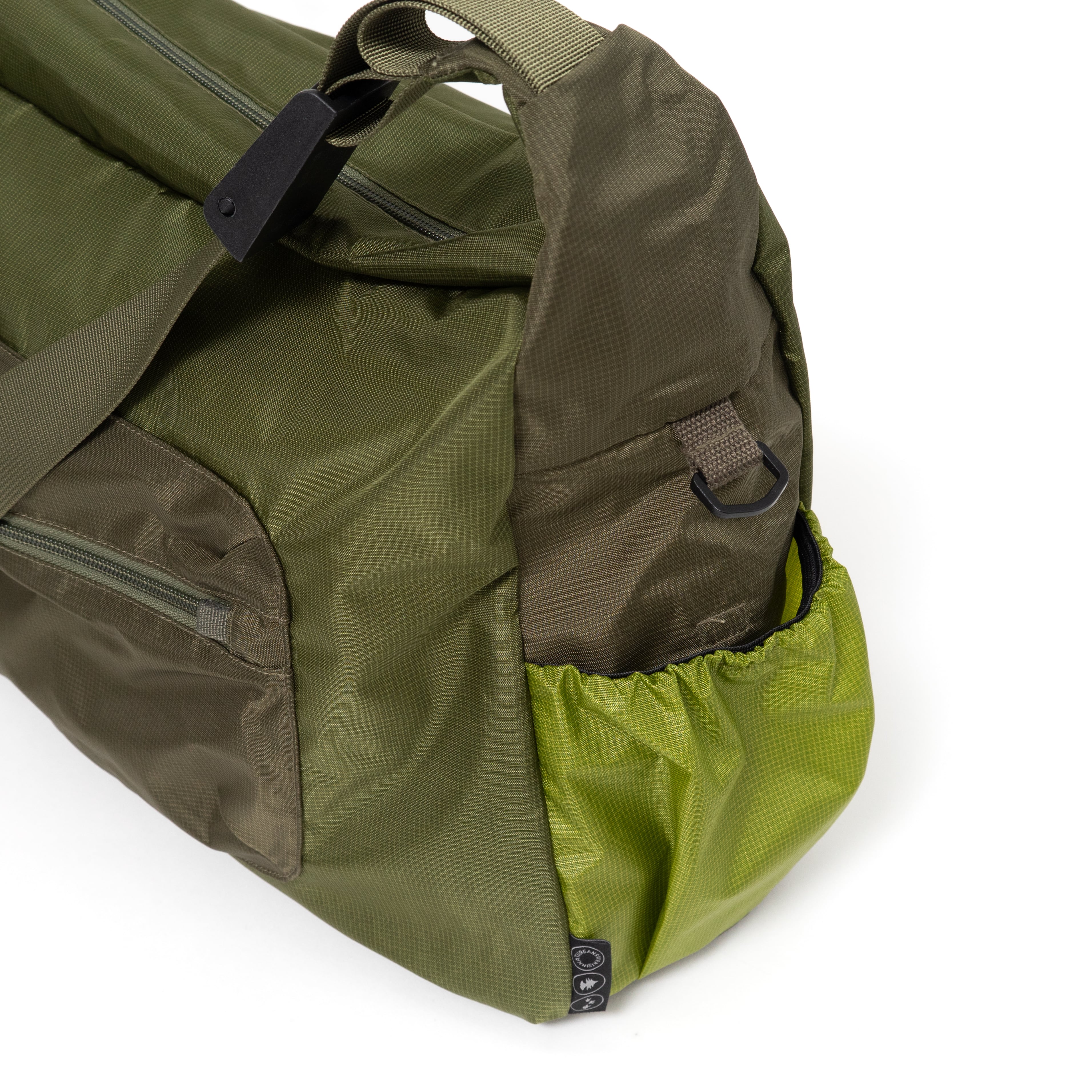 NYLON SHOULDER BAG MULTI OLIVE | What's up?