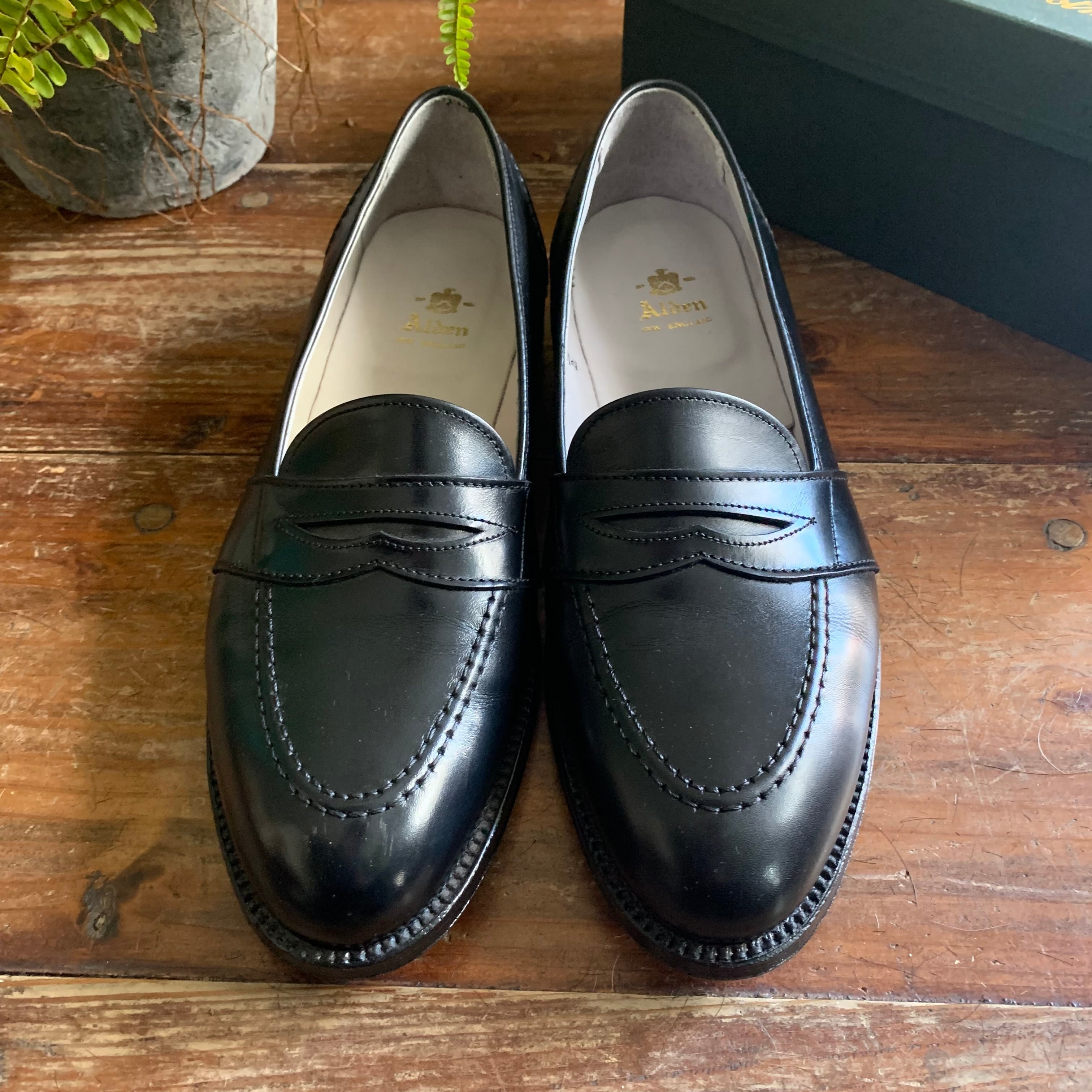 別注！】Alden 681 Full Strap Penny Loaferフルストラップペニー