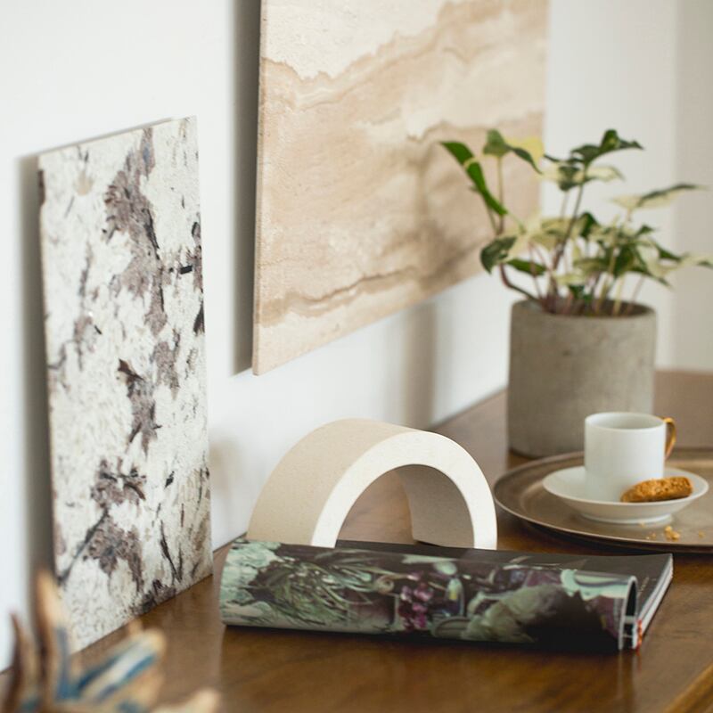 アーチ型ブックエンド ホワイト［ ISHIZO］ | REAL Style online shop