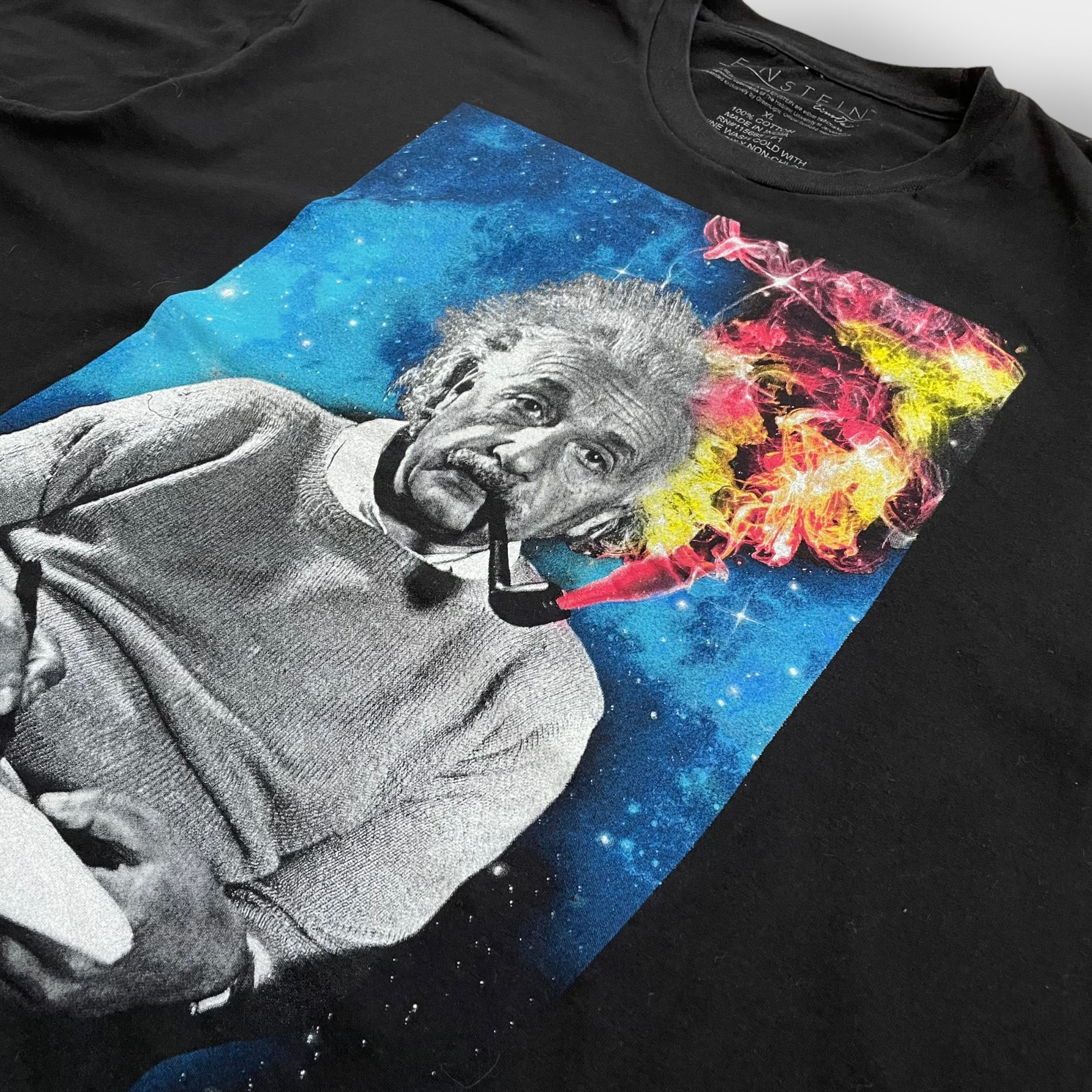 EINSTEIN】アインシュタイン Tシャツ フォトプリント 偉人 人物 ビッグ