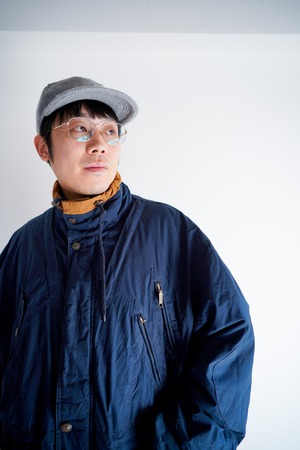 【1990s】"C&A, Belgium" Unusual Pockets Puff JKT  / 5-438