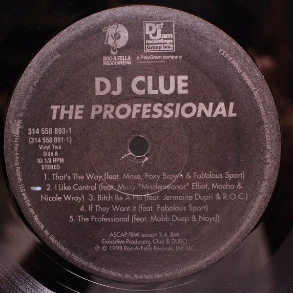 DJ Clue / The Professional [314 558 891-1] - 画像5