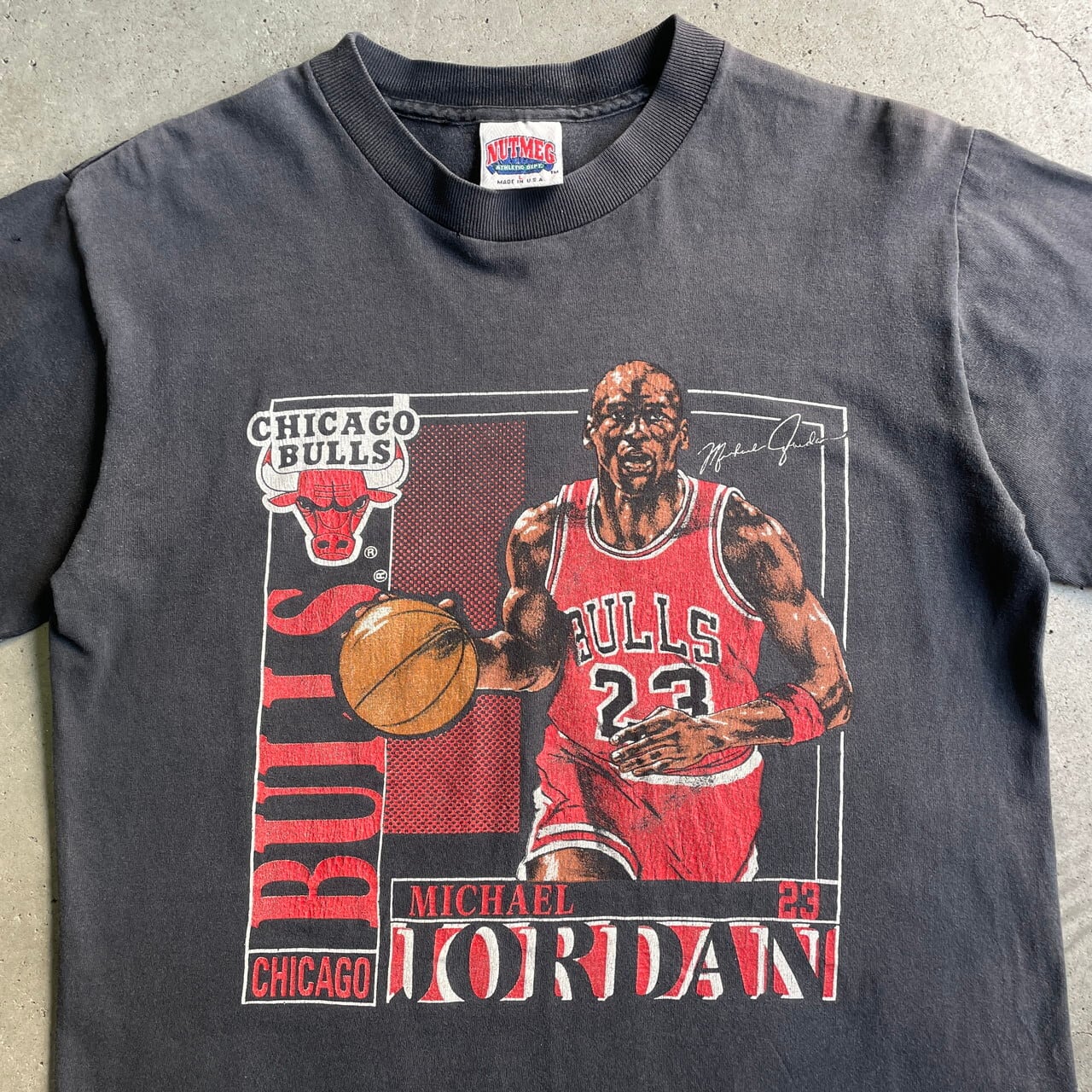 希少】90s CHICAGO BULLS シカゴブルズ ジョーダン Tシャツ - Tシャツ