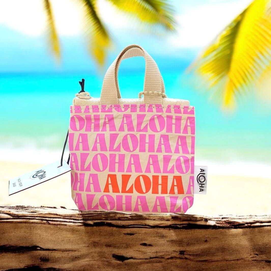 ALOHA COLLECTION】タイニートリッパー チャーム ミニトート