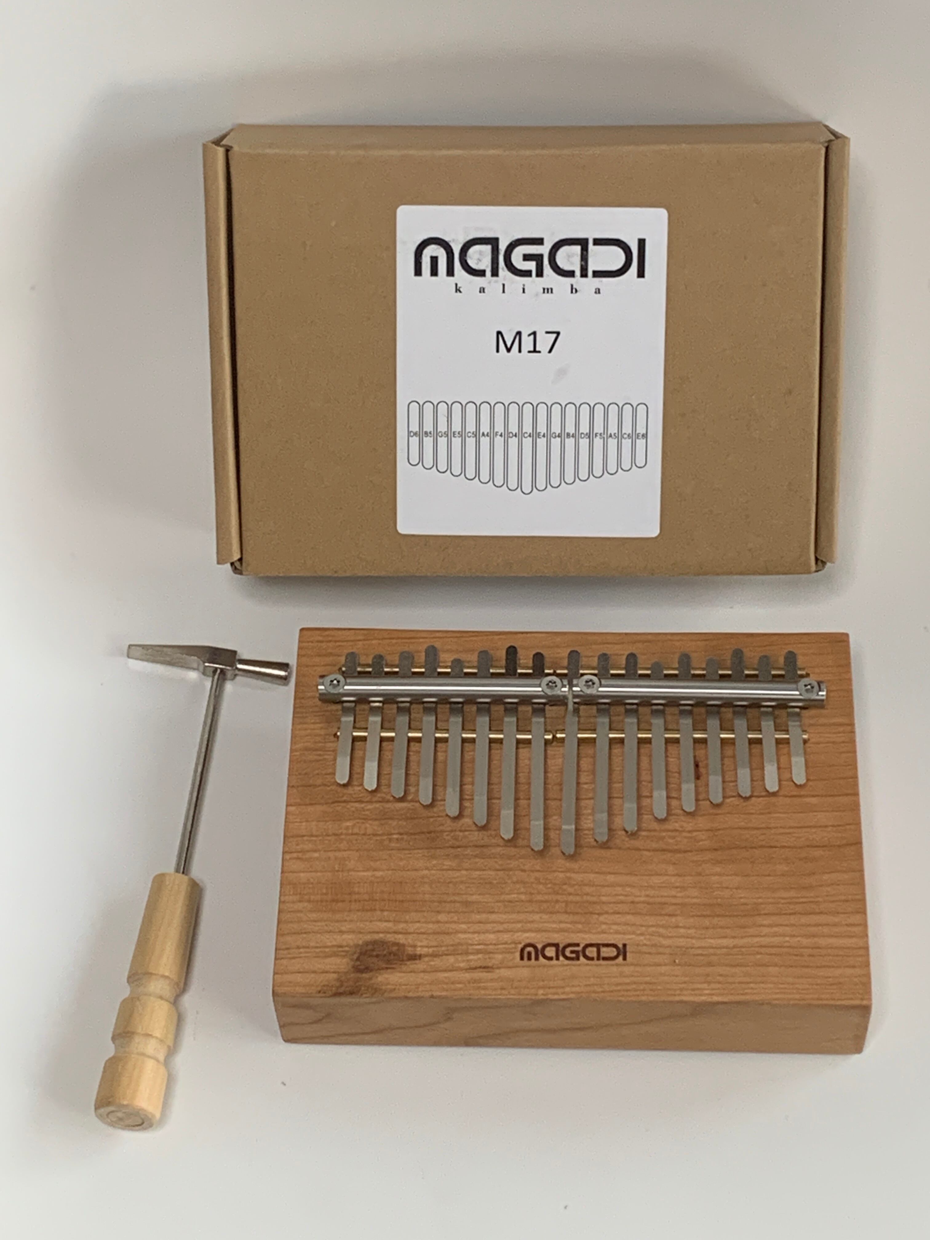 MAGADI 17音カリンバ M17 Cメジャースケール | MAKOTO OKAZAKI shop