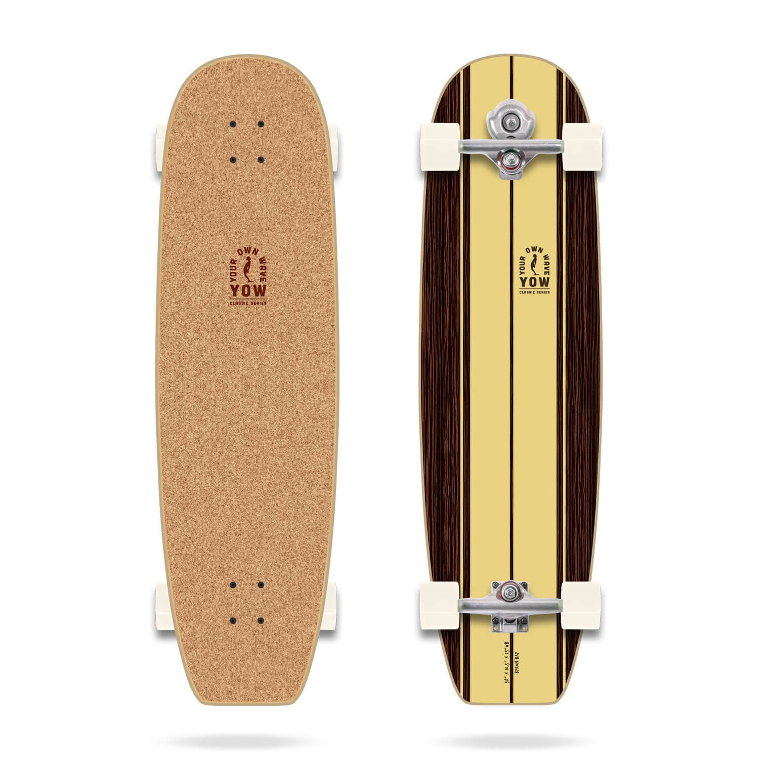 YOW SURFSKATE ヤウ サーフスケート スケボー コンプリート 2021●Byron Bay 38”