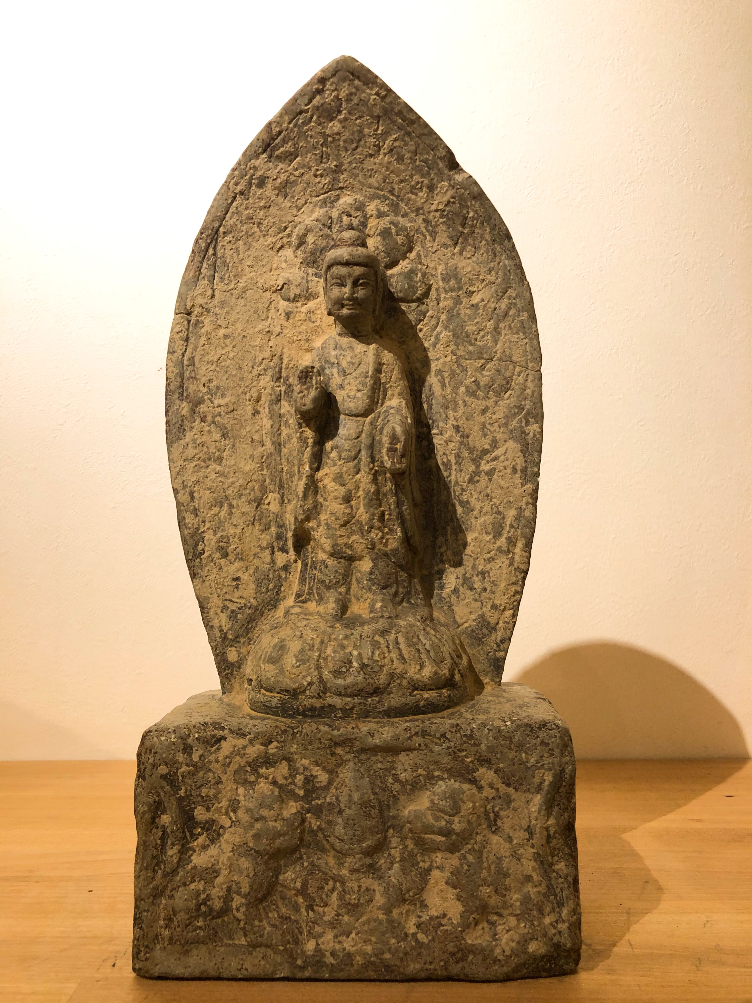 石彫 仏像 中国 北魏時代【2】 | 骨董会館 BASEオンラインショップ