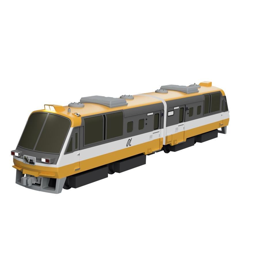 フルカラーのと鉄道NT800形(Zショーティー) すずめ模型製3D フルカラーのと鉄道NT800形(Zショーティー) すずめ模型製3D