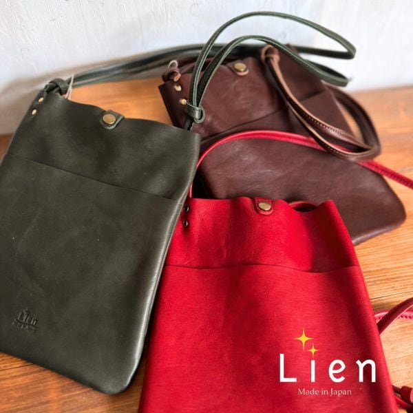 Lien コルドジャパンレザー ミニショルダーバッグ LIT0311