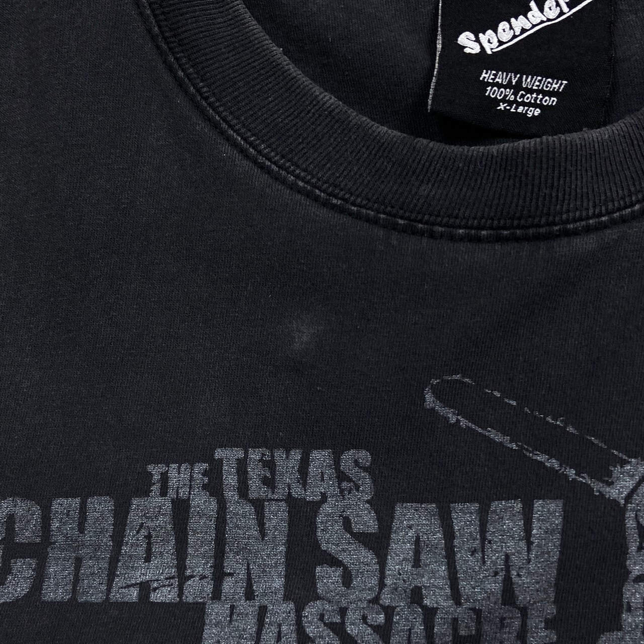 00年代 テキサス・チェーンソー ムービープリントTシャツ メンズXL