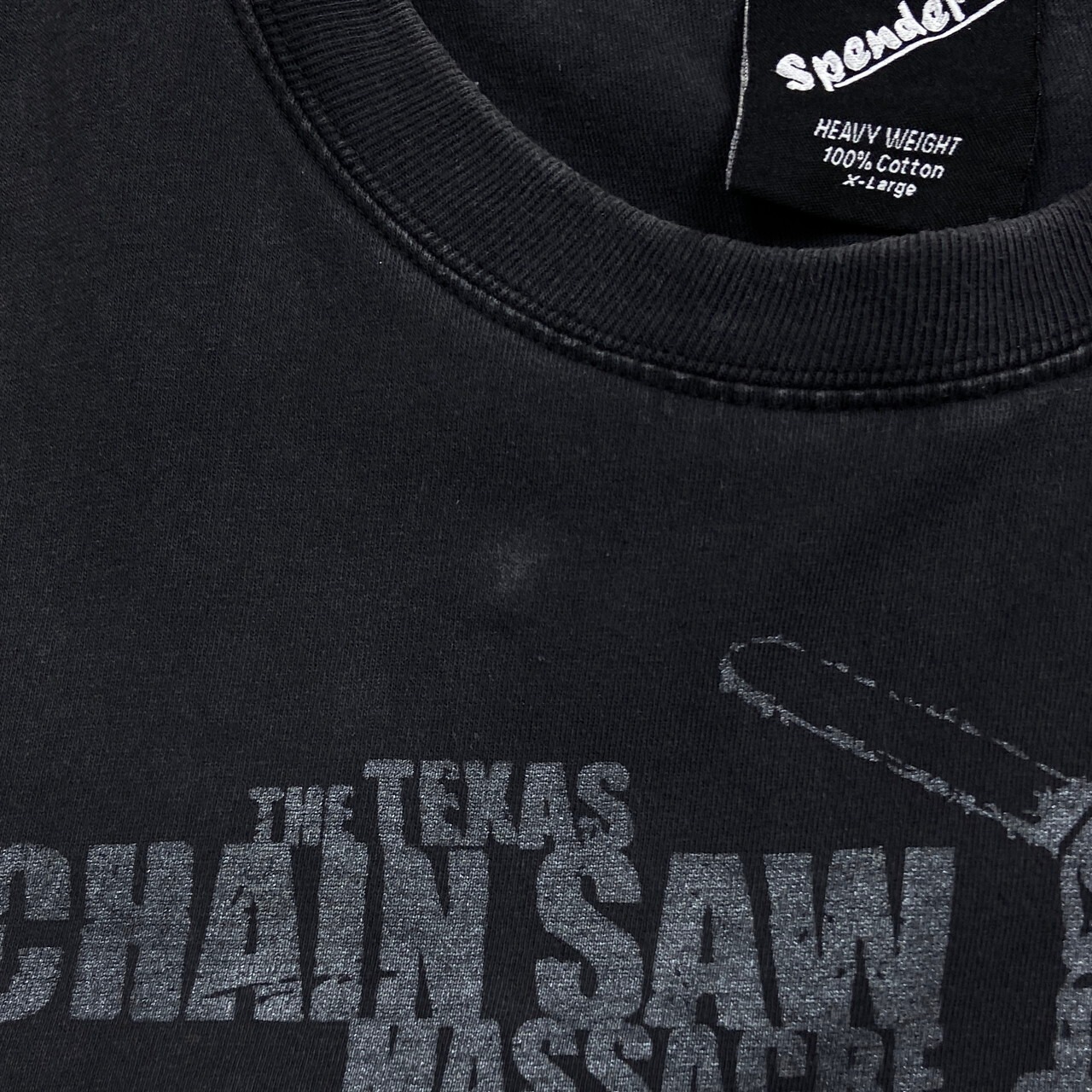 00年代 テキサス・チェーンソー ムービープリントTシャツ メンズXL 