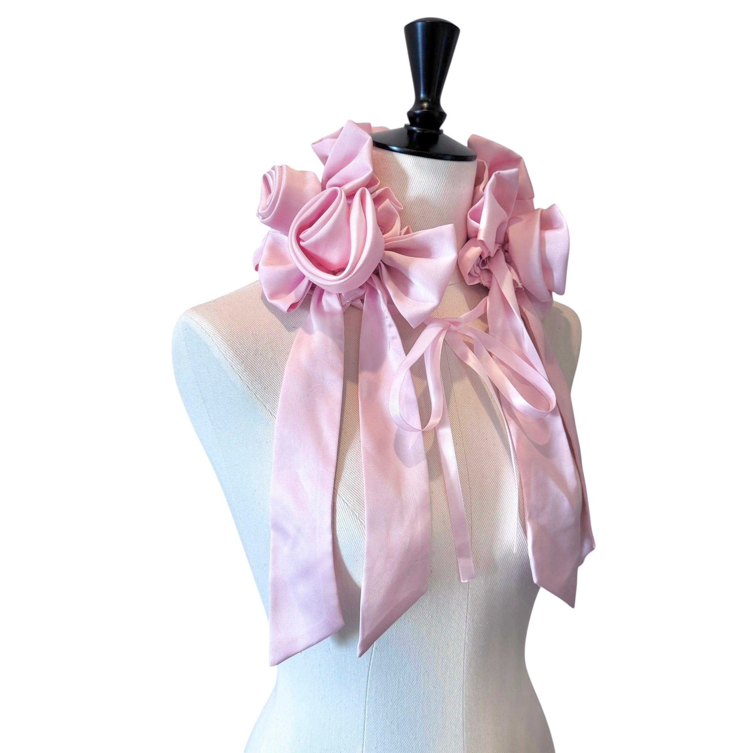 ローズリボンヘッドドレス　PINK