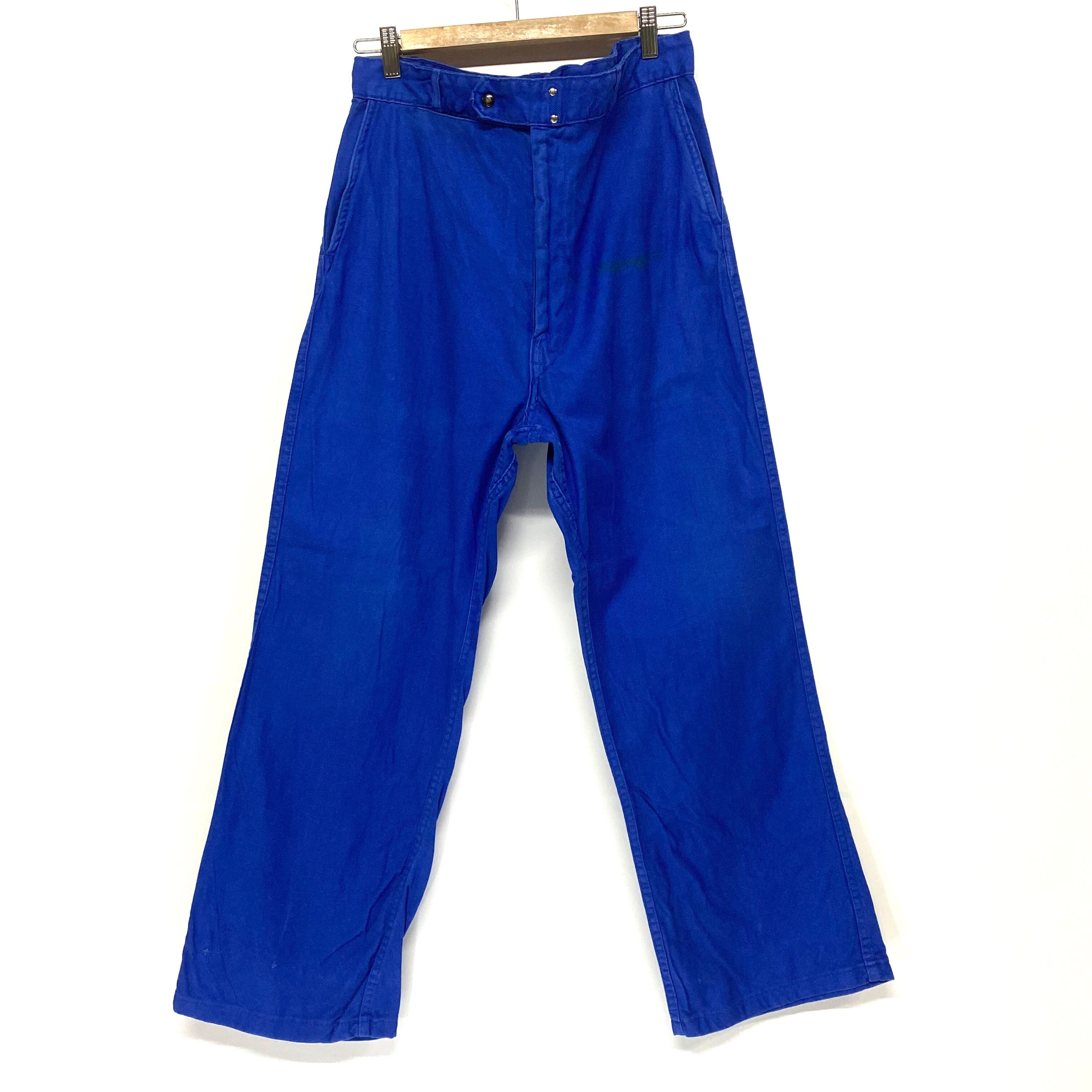 60年代 Adolphe Lafont フロントホック フレンチワークパンツ ユーロ