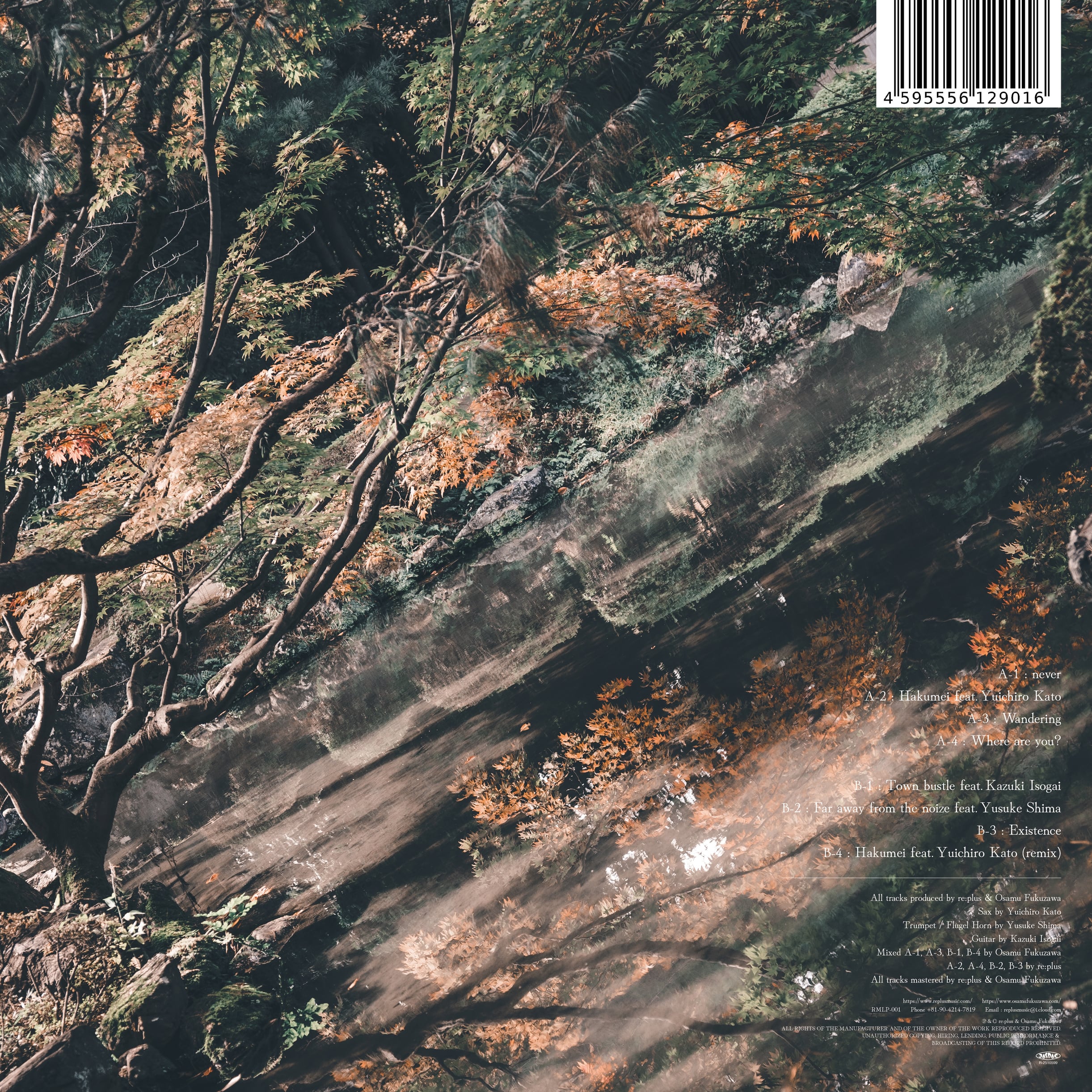 Afterimage - LP (re:plus/Osamu Fukuzawa) | re:plus music online store