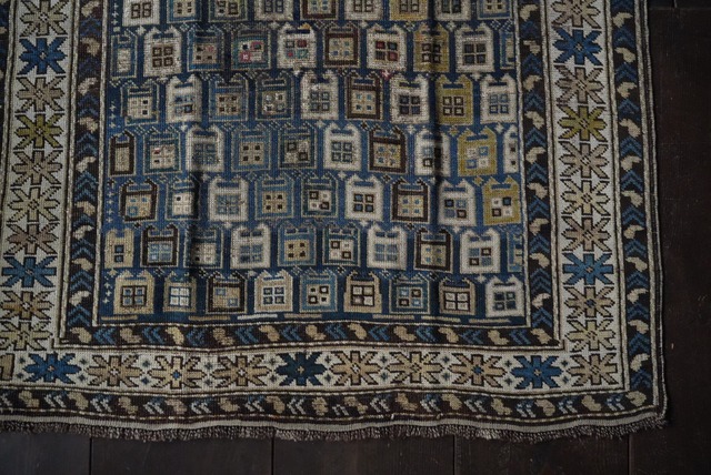 【AG11】美しきコーカシアンブルー｜アンティークカザック