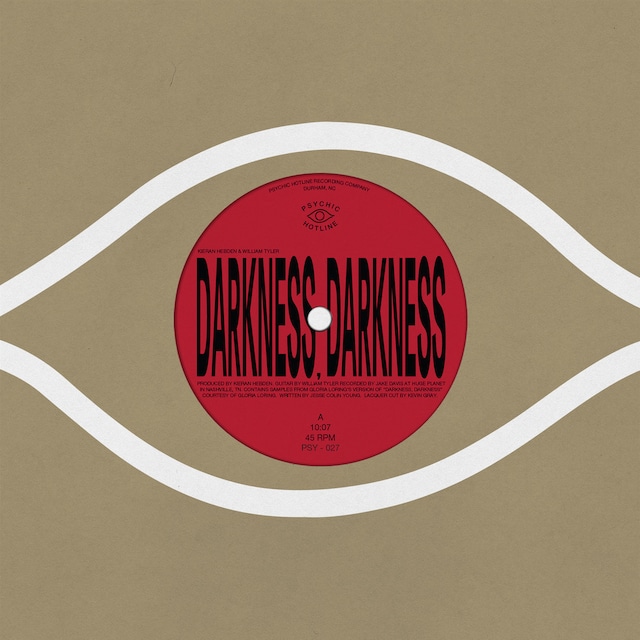 【レコード】KIERAN HEBDEN & WILLIAM TYLER - DARKNESS, DARKNESS / NO SERVICES （PSYCHIC HOTLINE）