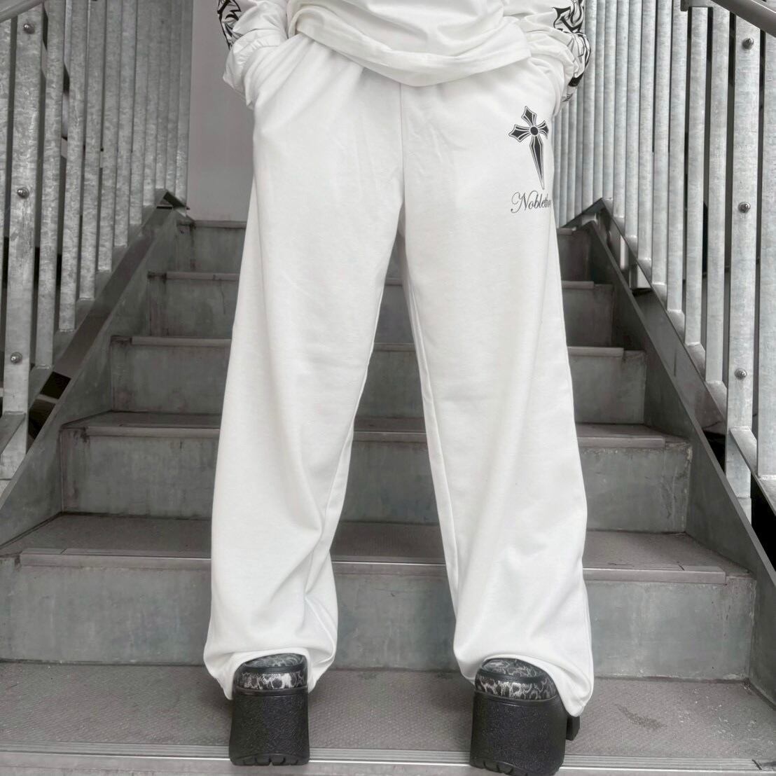 【CANDY SELECT】クロスPTパンツ 930320 サブカル 地雷系 グランジ ストリート メンズ レディース ユニセックス