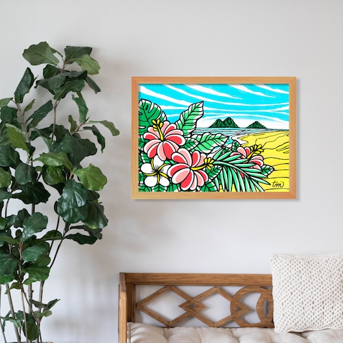 Wood Panel A3（Kailua Sky）