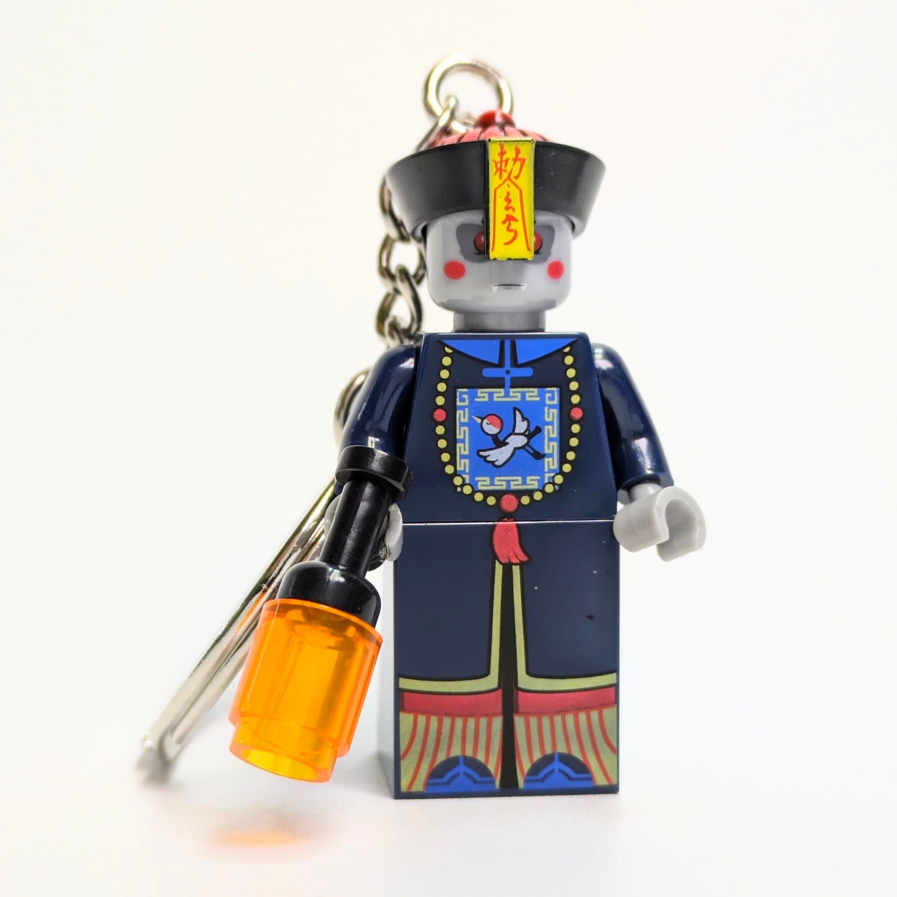 再入荷！【ブロックフィギュアキーホルダー / 番外編 】キョンシー
