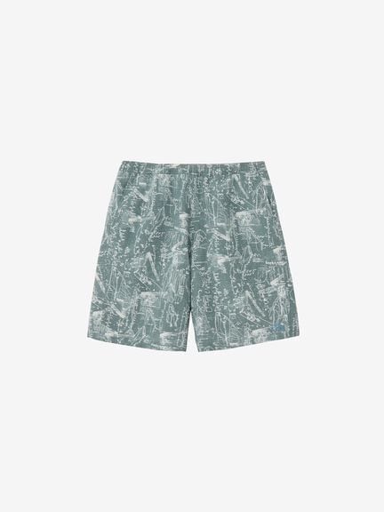 THE NORTH FACE (ザ・ノースフェイス) アロハリップショーツ (HS) ハーフドームドローイングスレートグレー NB42635 ハーフパンツ