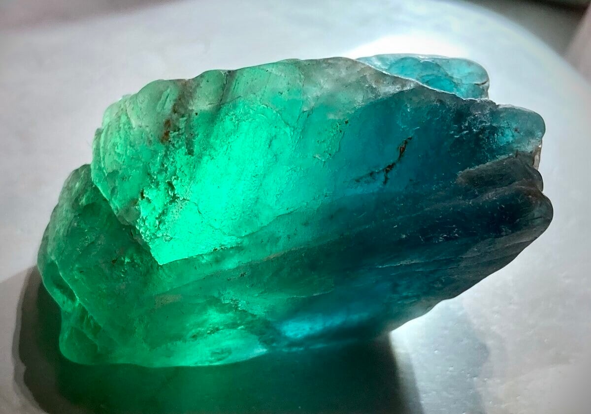 【再再再再再再再再再再再再再販】【特大】体調を整える原石　使い方伝授。 GAグレード フラワーオブライフ「スパイラルクォーツ」コスモオーラ