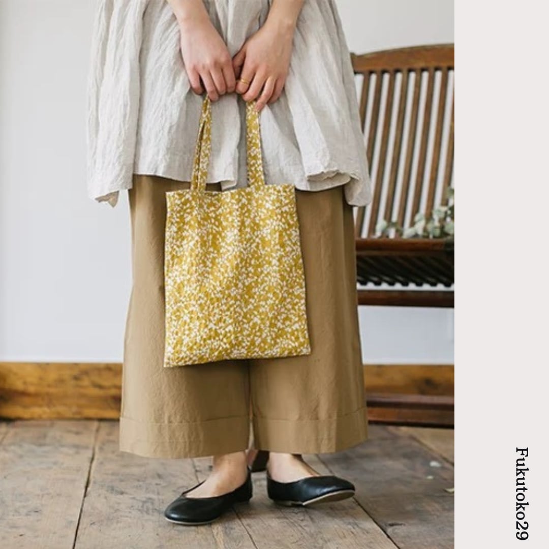 フラーラルプリントバッグ F3949