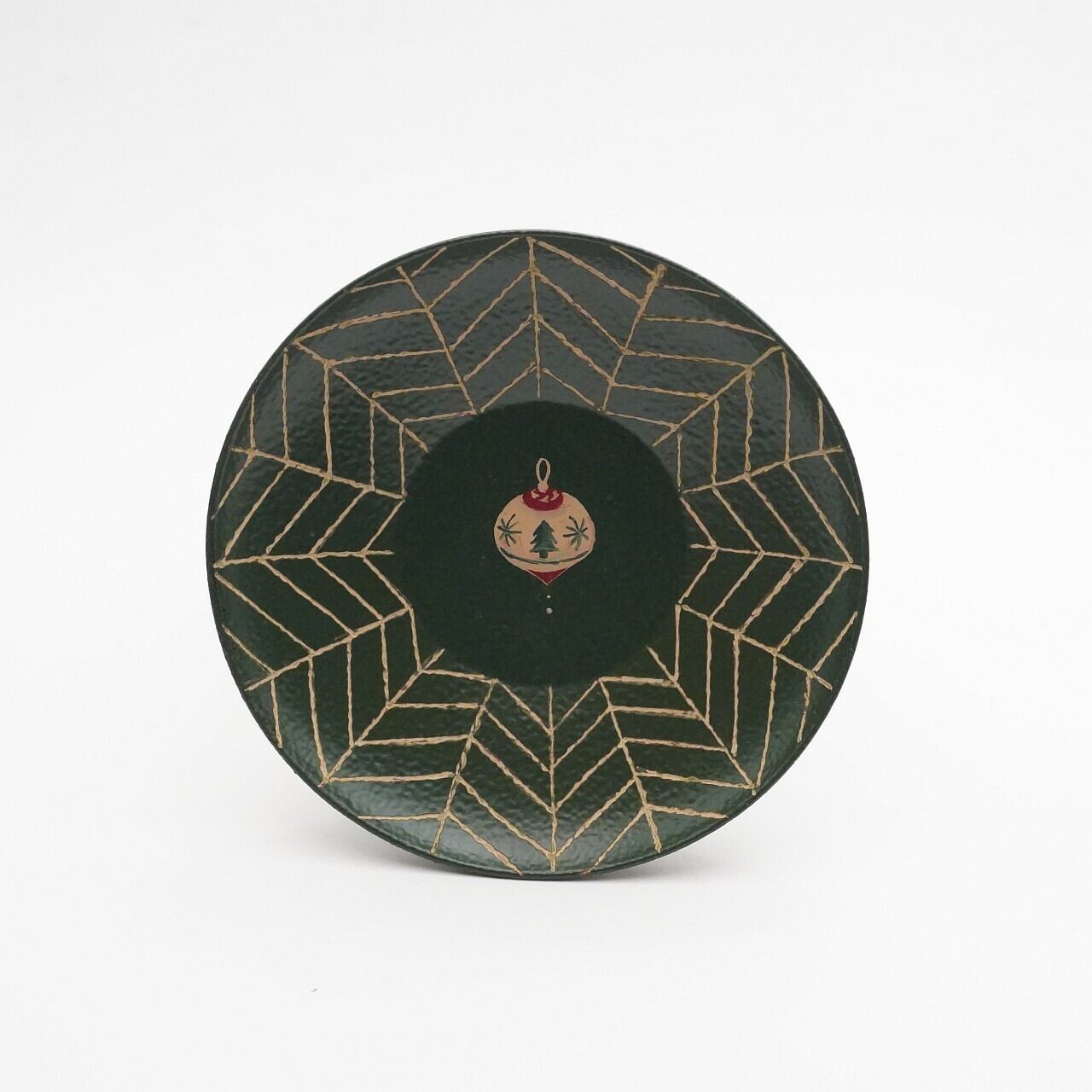 【寺嶋志乃】 漆の小皿 オーナメント