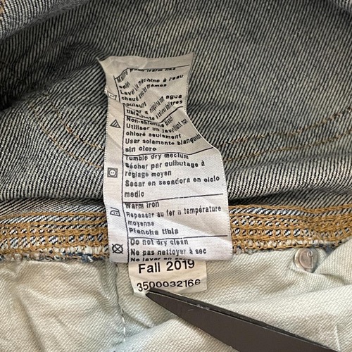 メキシコ製 デニム ダブルニー Carhartt 36×32 詳細写真12