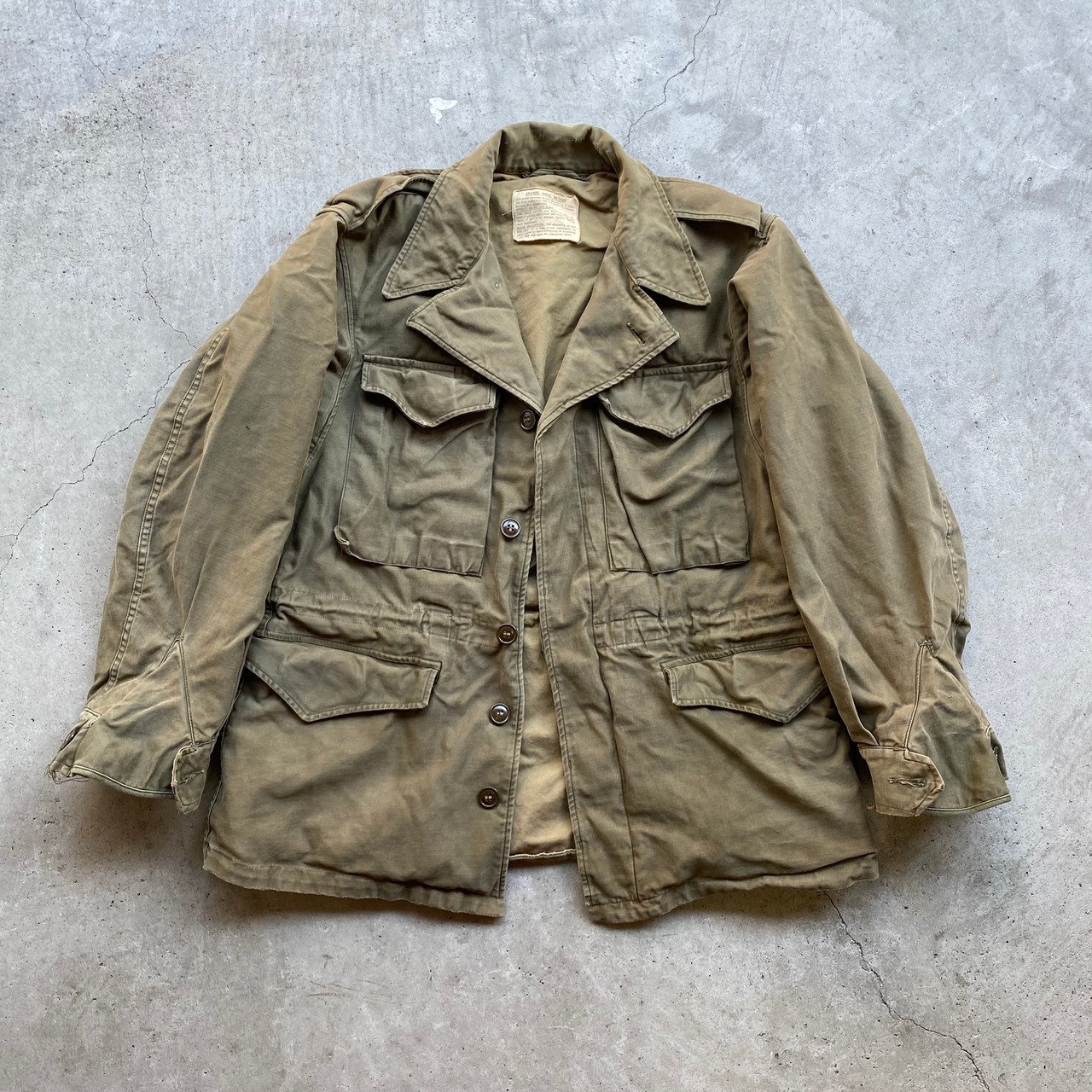 40年代 ビンテージ U.S.ARMY 米軍実品 M-43 ミリタリー フィールド 