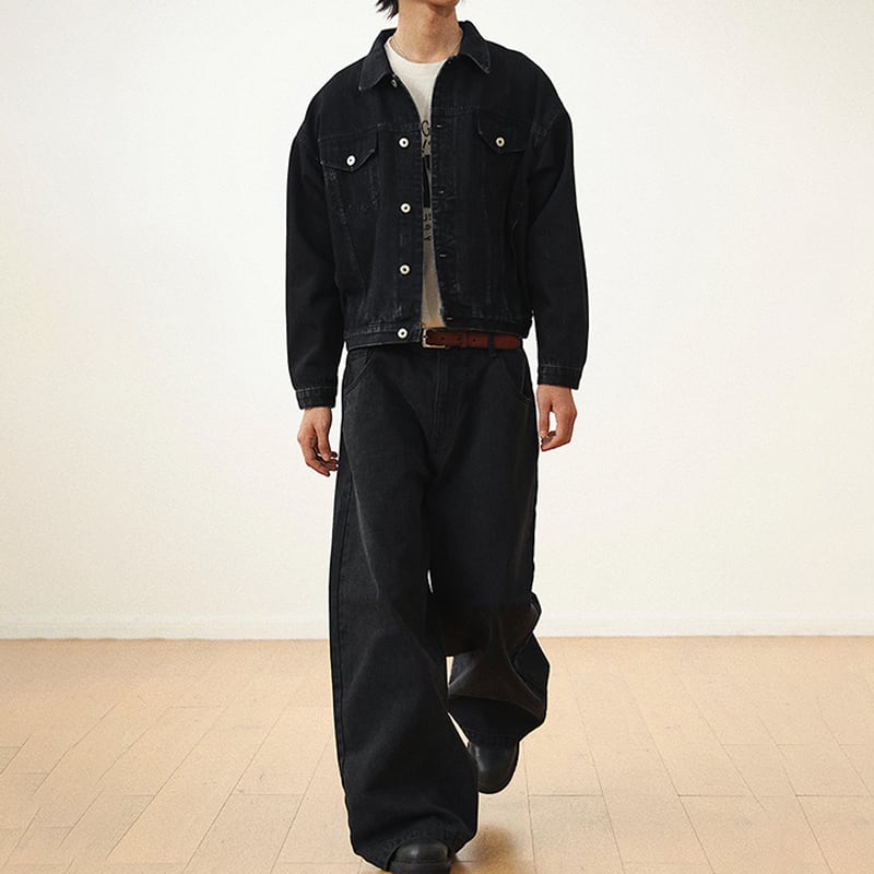 mcmxciii男女兼用ショートデニムジャケット【M0010】 | mblueshop