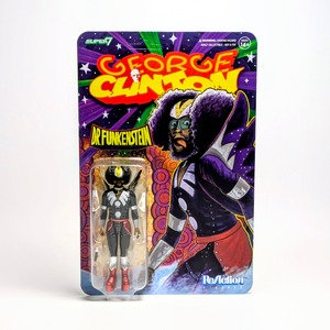 【 スーパー7 ReAction Figures 】ジョージ・クリントン(ドクター・ファンケンシュタイン) The Clones of Dr. Funkenstein ジャケver. / SUPER7 /スーパー7〚アメリカン雑貨 アメトイ〛