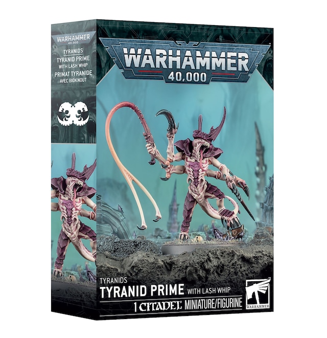 ・ティラニッド:ティラニッド・プライム(ラッシュウィップ装備) TYRANIDS: TYRANID PRIME WITH LASH WHIP