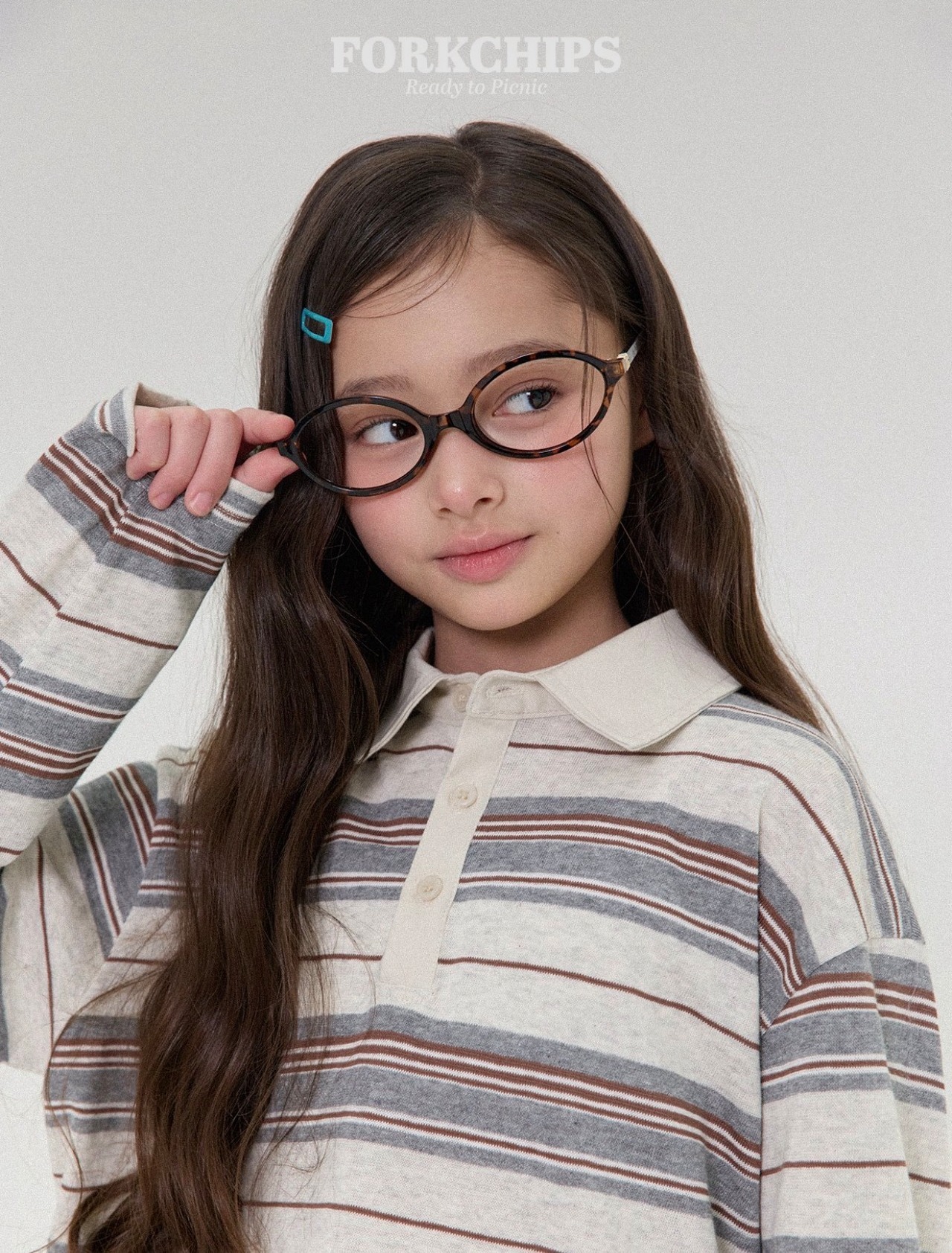 (ケース付）black［即納］ned fit glasses 26spring / FORK CHIPS