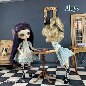 1/6 ドール サイドテーブル【Aloys Rich Brown・ アロイス リッチブラウン】