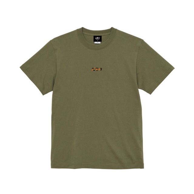 "だすけ" S/S TEE OLIVE