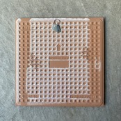 ボルジェス木版画 BACARO BORGES タイル『昼の鳥と夜の家』