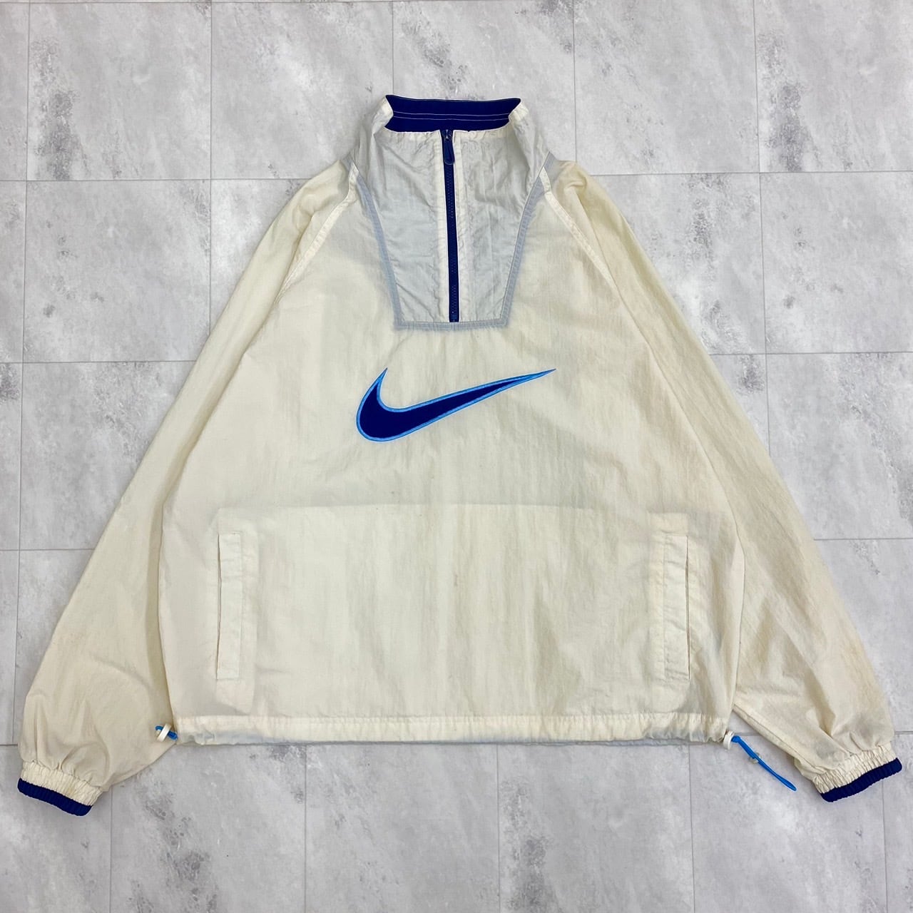 90s NIKE アノラックパーカー ビッグスウォッシュ【XL】 | 幸服ーKOUHUKUー